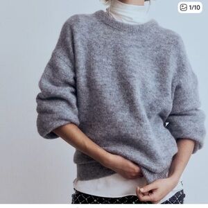 Cozy Gray Women's Sweater